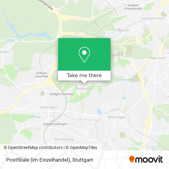 Карта Postfiliale (im Einzelhandel)