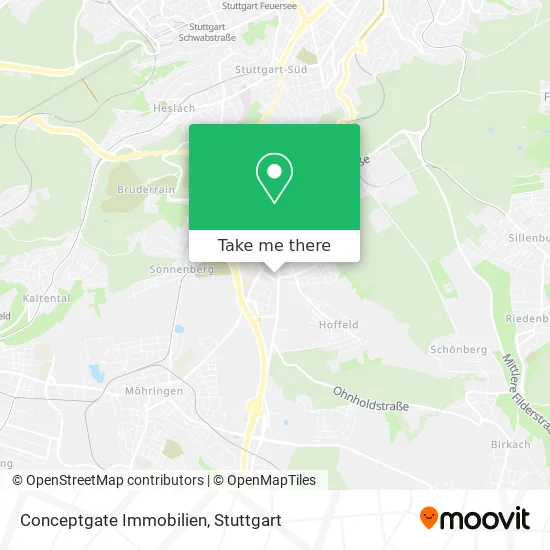 Карта Conceptgate Immobilien
