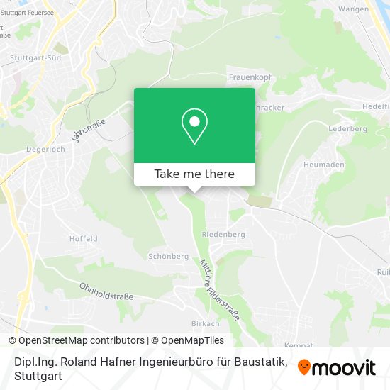 Карта Dipl.Ing. Roland Hafner Ingenieurbüro für Baustatik