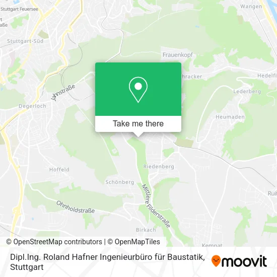 Карта Dipl.Ing. Roland Hafner Ingenieurbüro für Baustatik