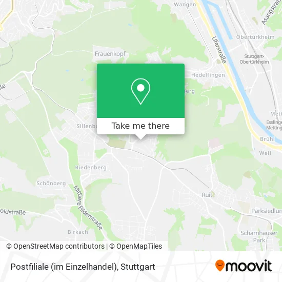 Карта Postfiliale (im Einzelhandel)