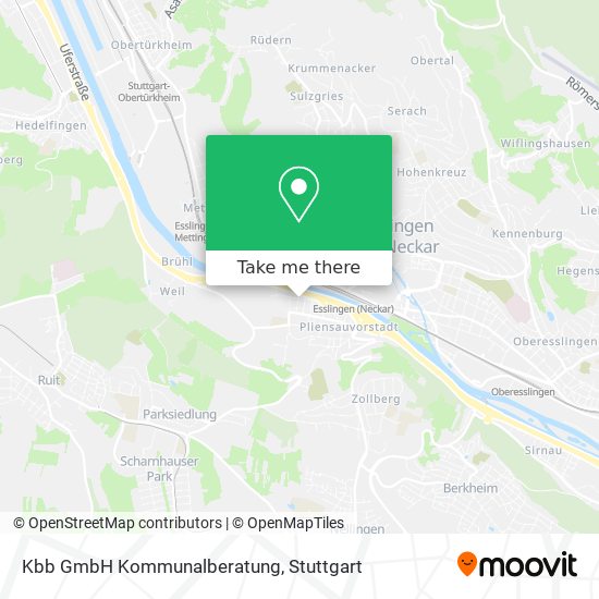 Kbb GmbH Kommunalberatung map