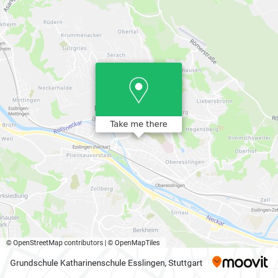 Grundschule Katharinenschule Esslingen map