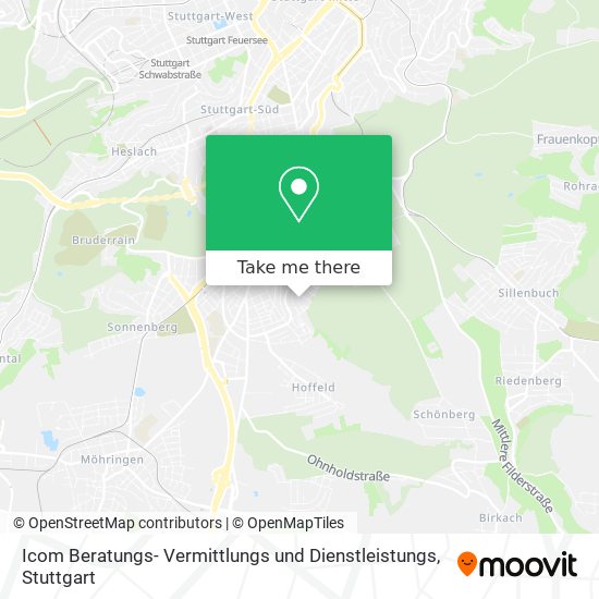 Icom Beratungs- Vermittlungs und Dienstleistungs map