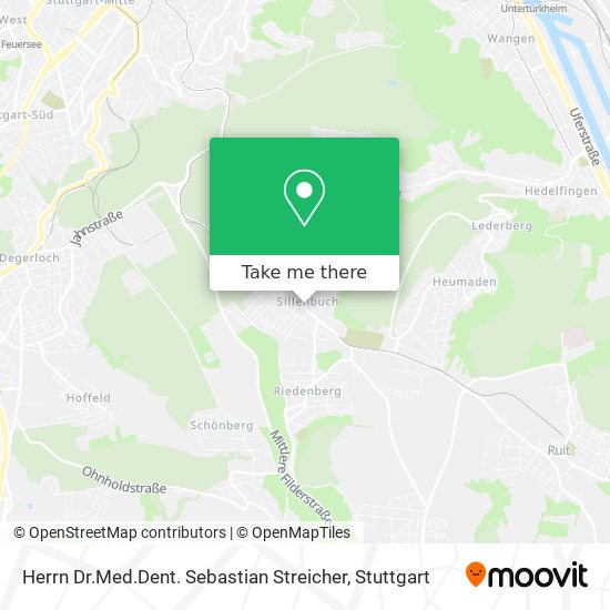 Herrn Dr.Med.Dent. Sebastian Streicher map