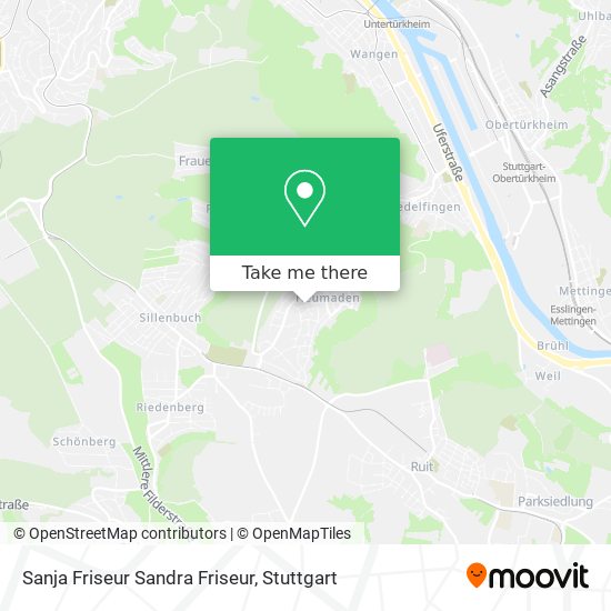 Sanja Friseur Sandra Friseur map