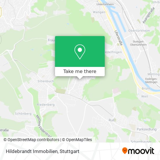 Hildebrandt Immobilien map