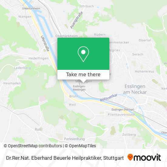 Dr.Rer.Nat. Eberhard Beuerle Heilpraktiker map