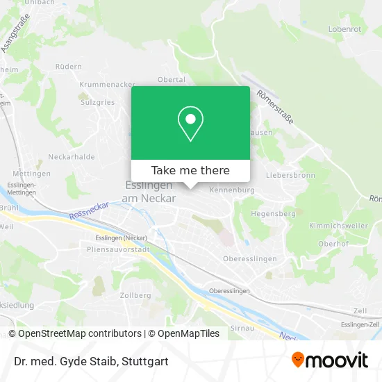 Карта Dr. med. Gyde Staib
