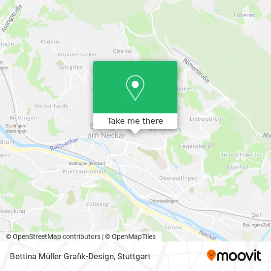 Карта Bettina Müller Grafik-Design