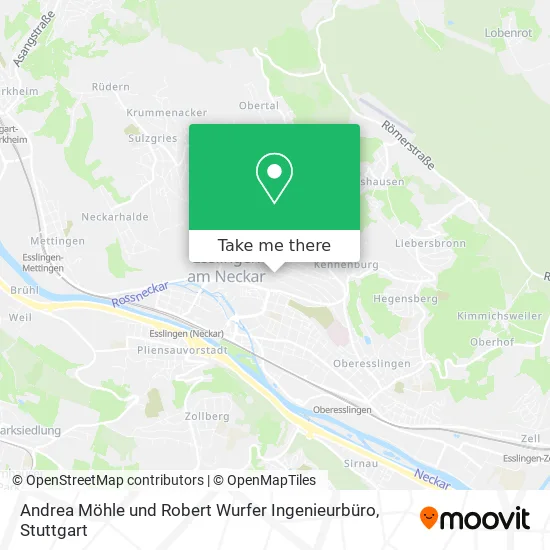 Карта Andrea Möhle und Robert Wurfer Ingenieurbüro