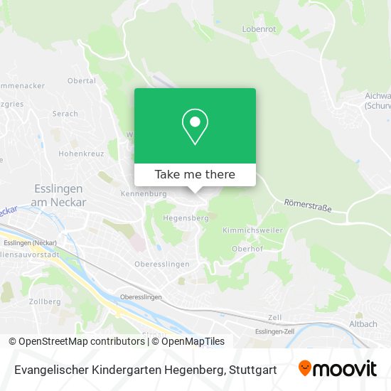 Evangelischer Kindergarten Hegenberg map