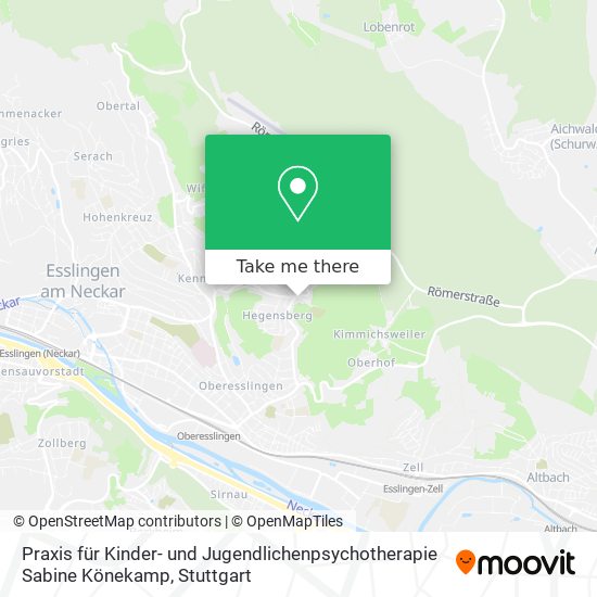 Praxis für Kinder- und Jugendlichenpsychotherapie Sabine Könekamp map