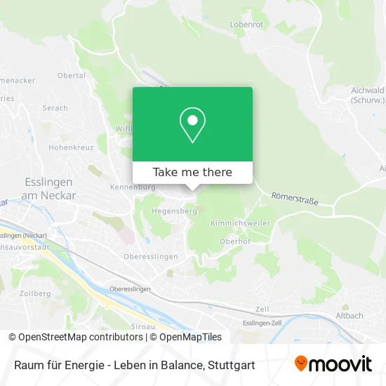 Карта Raum für Energie - Leben in Balance