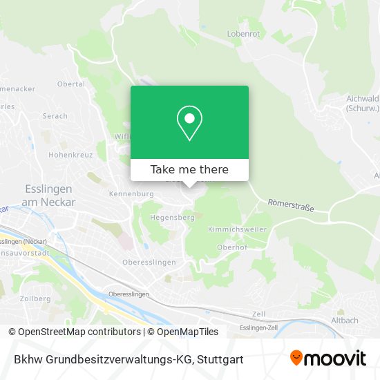 Карта Bkhw Grundbesitzverwaltungs-KG