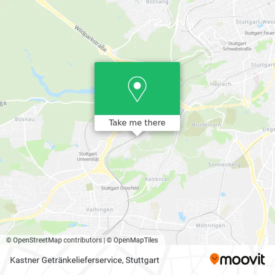 Карта Kastner Getränkelieferservice