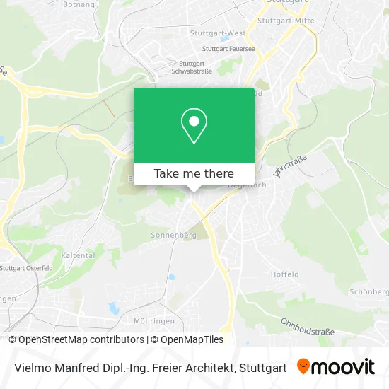 Карта Vielmo Manfred Dipl.-Ing. Freier Architekt