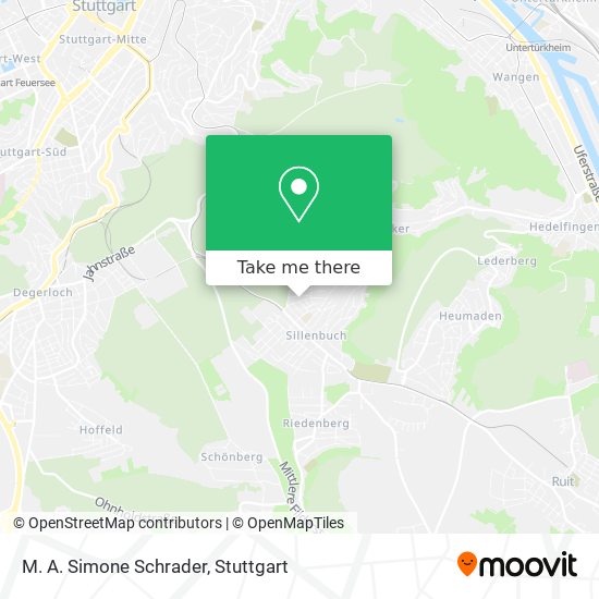 M. A. Simone Schrader map