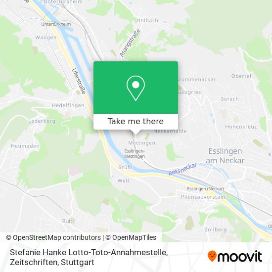 Stefanie Hanke Lotto-Toto-Annahmestelle, Zeitschriften map