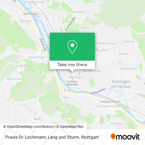 Карта Praxis Dr. Lochmann, Lang und Sturm