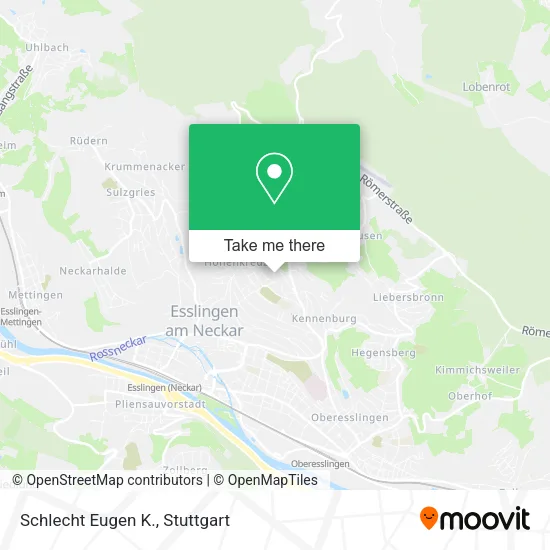 Карта Schlecht Eugen K.