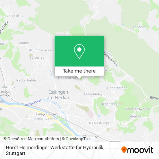 Horst Heimerdinger Werkstätte für Hydraulik map