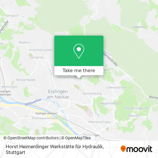 Карта Horst Heimerdinger Werkstätte für Hydraulik