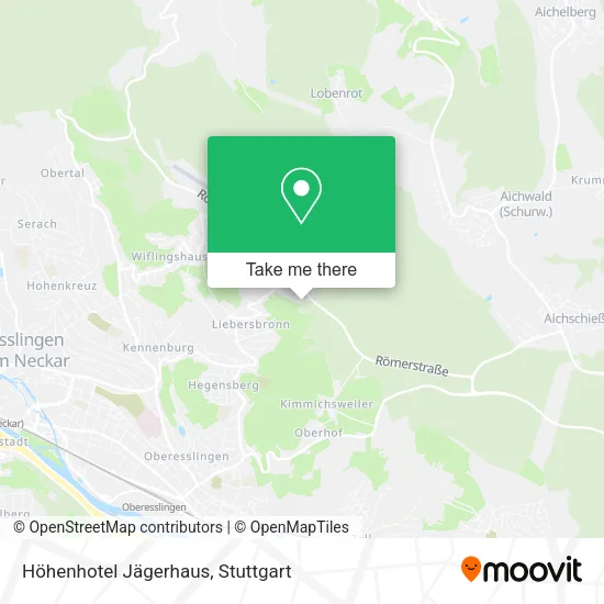 Карта Höhenhotel Jägerhaus