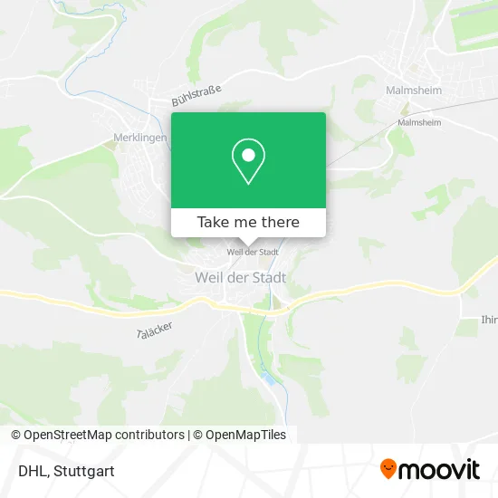 Карта DHL