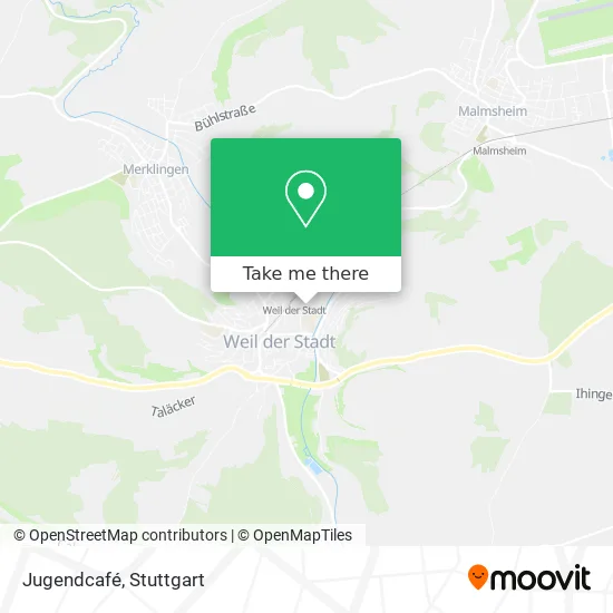 Карта Jugendcafé