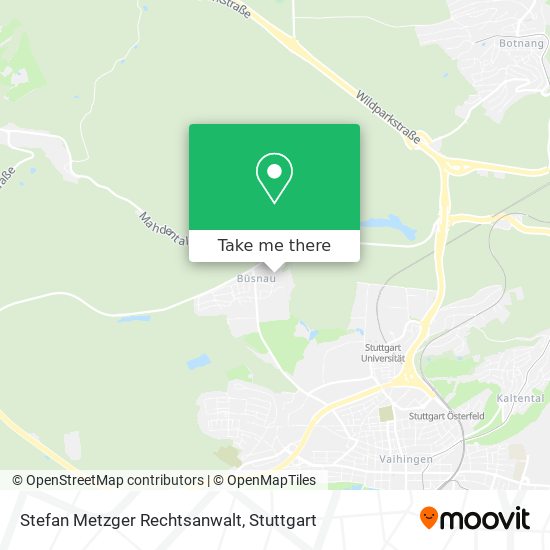 Stefan Metzger Rechtsanwalt map