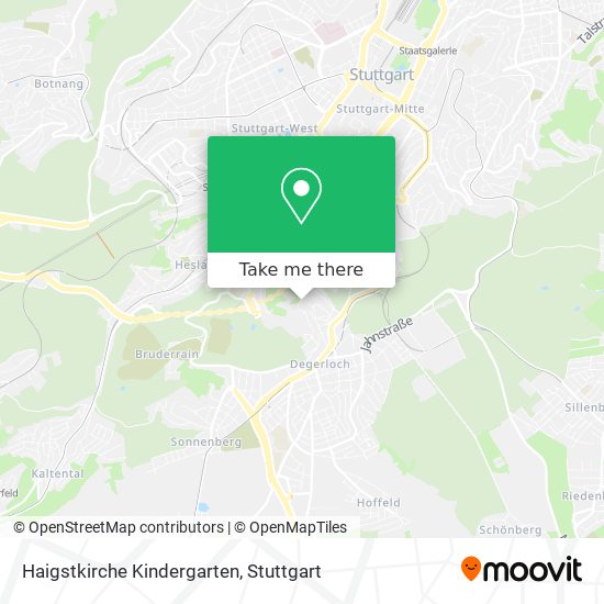 Haigstkirche Kindergarten map