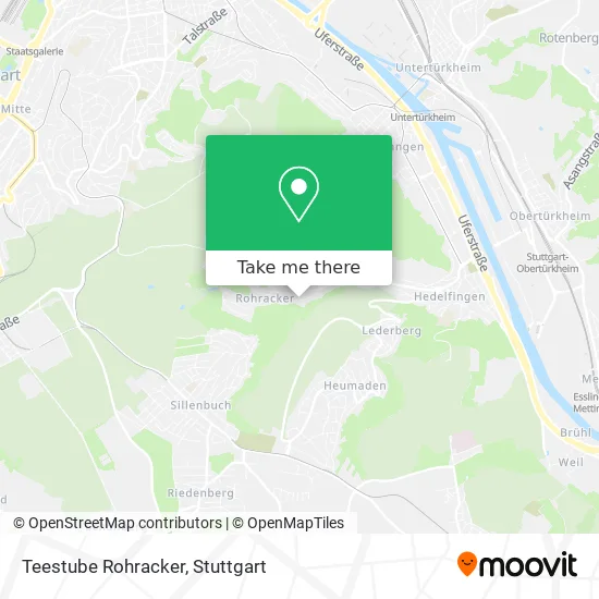 Карта Teestube Rohracker