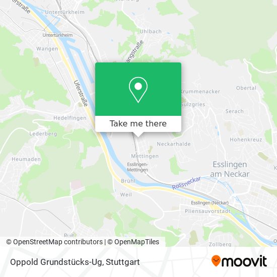 Oppold Grundstücks-Ug map