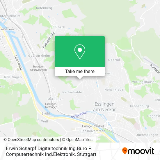 Карта Erwin Scharpf Digitaltechnik Ing.Büro F. Computertechnik Ind.Elektronik
