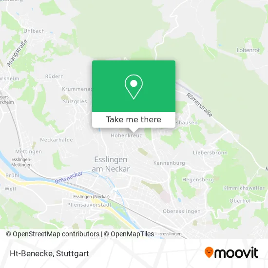 Карта Ht-Benecke