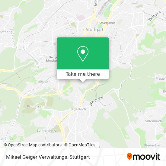 Mikael Geiger Verwaltungs map