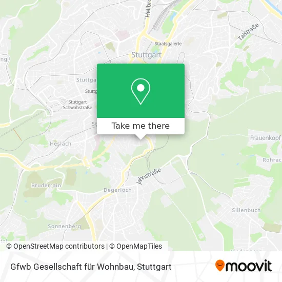 Карта Gfwb Gesellschaft für Wohnbau