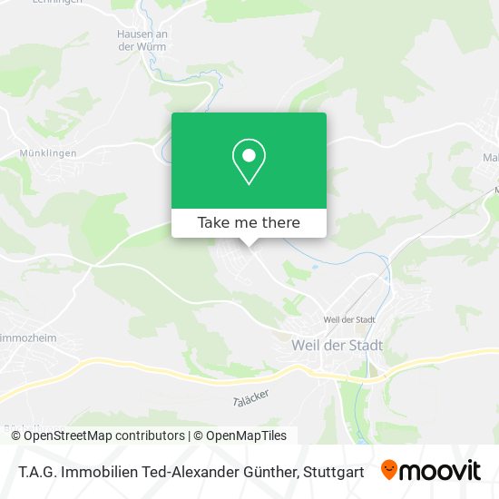 T.A.G. Immobilien Ted-Alexander Günther map