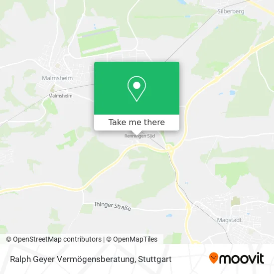 Карта Ralph Geyer Vermögensberatung