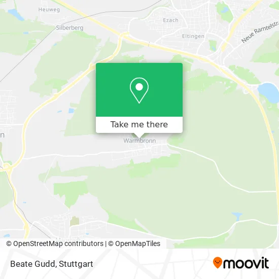 Beate Gudd map