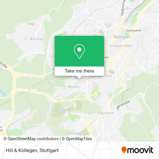 Карта Hill & Kollegen