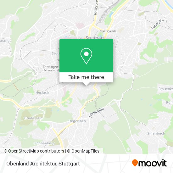 Obenland Architektur map