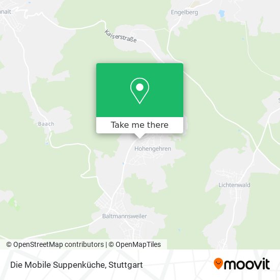 Die Mobile Suppenküche map