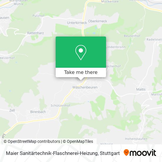 Maier Sanitärtechnik-Flaschnerei-Heizung map