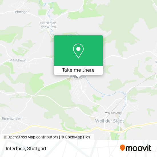 Interface map