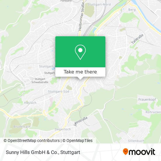 Sunny Hills GmbH & Co. map