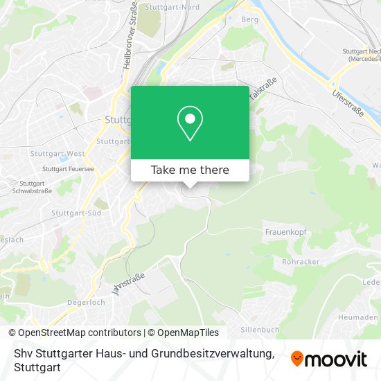 Карта Shv Stuttgarter Haus- und Grundbesitzverwaltung