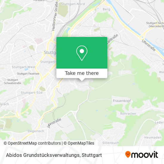 Abidos Grundstücksverwaltungs map