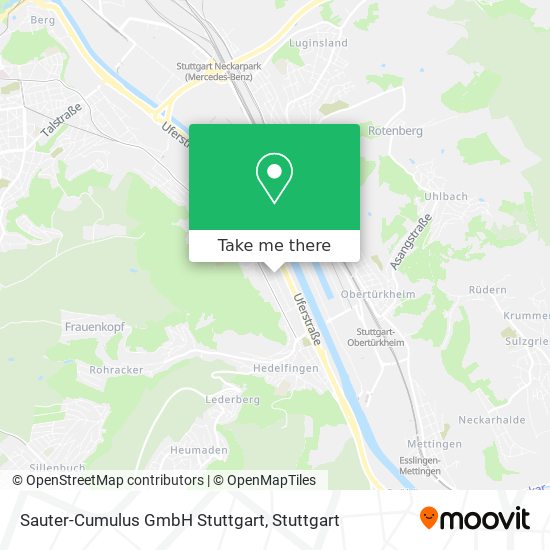 Sauter-Cumulus GmbH Stuttgart map